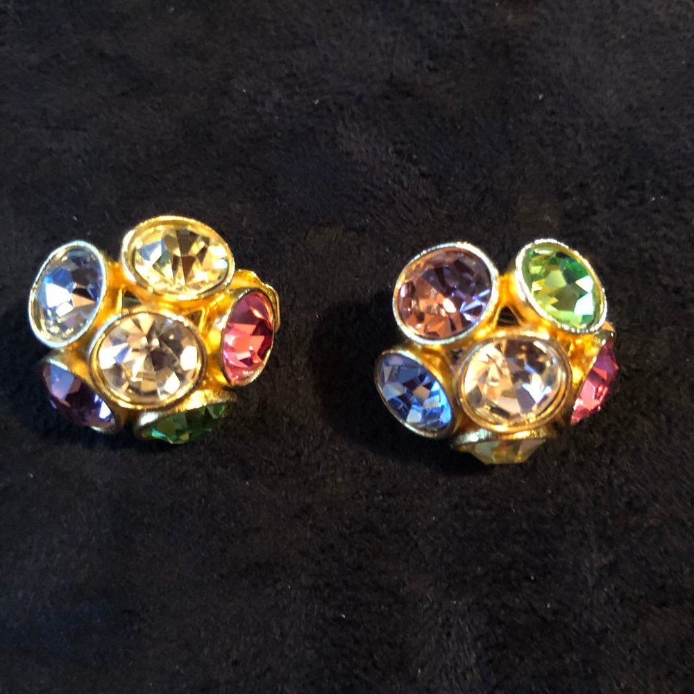 Vintage Crystal Earrings
